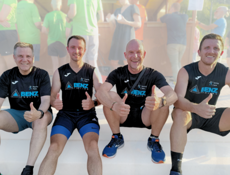 BENZ Tooling beim Run to help Spendenlauf