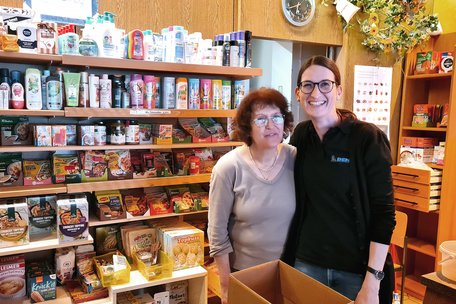 Frühjahrsputz und Warenspenden im Tafelladen Hornberg