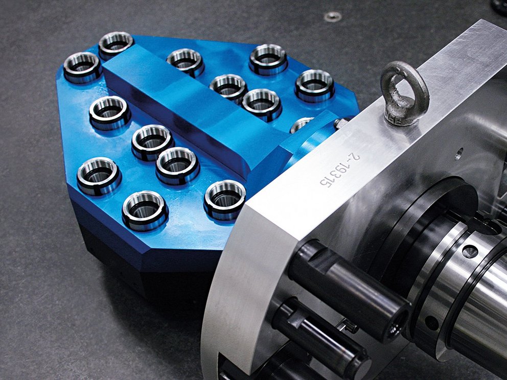 Mehrspindelkopf zur Bremssattelbearbeitung in der Automobilindustrie