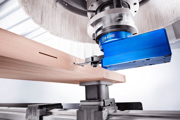 Hinge mortising units: example BENZ CAVO H