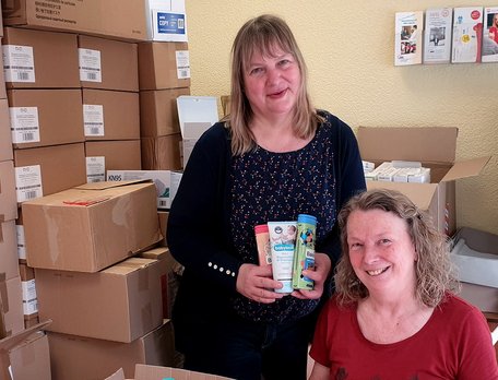  Hygiene articles for the Tafelladen Hornberg