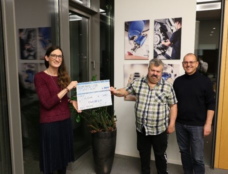 Das Projektteam von “Wir für euch“ blickt zufrieden zurück auf das Jahr 2021