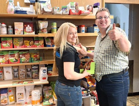 Hygieneartikelspenden für den Tafelladen in Hornberg