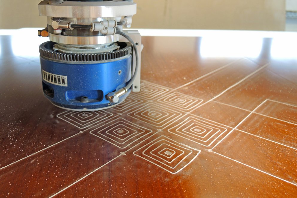 High-speed engraving machining with the BENZ FLOATING VC unit