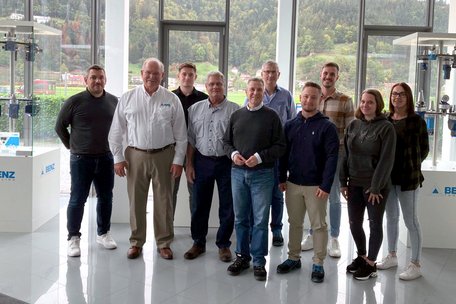 Besuch der BENZ Tooling US Kollegen am Firmensitz in Deutschland