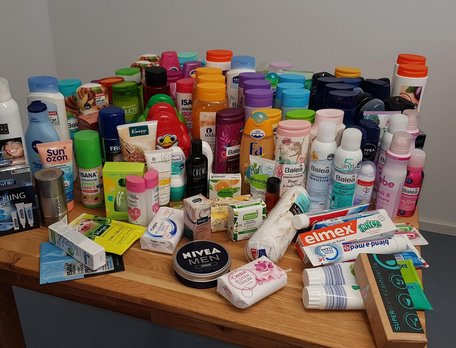Donations of hygiene articles for the Tafelladen Hornberg