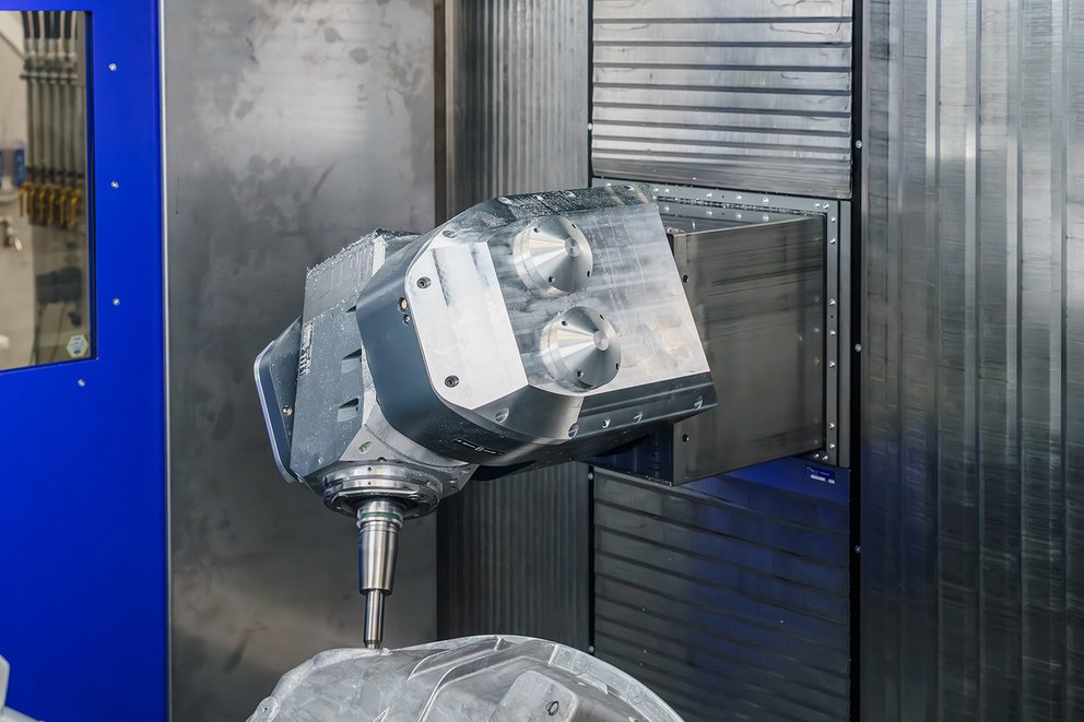 Precision Machining of a Megacasting Component
